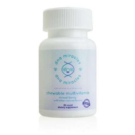 美国美安DNAChewable Multivitamin儿童Miracles综合维生素咀嚼片30片