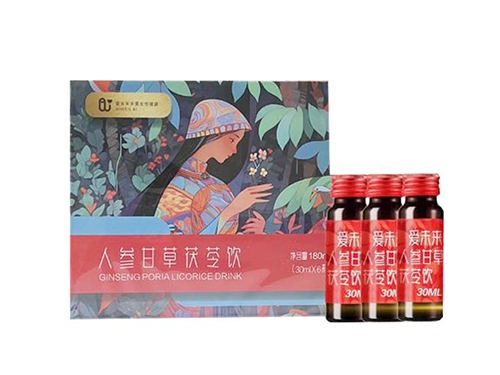 爱未来盈嘉人参甘草茯苓饮用法 爱未来盈嘉人参甘草茯苓饮价格