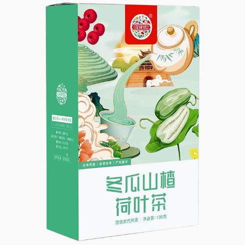 花伴侬冬瓜山楂荷叶茶怎么样