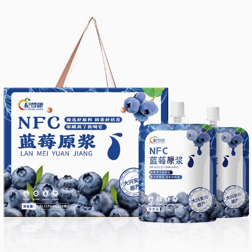 杞梦康NFC蓝莓原浆怎么样